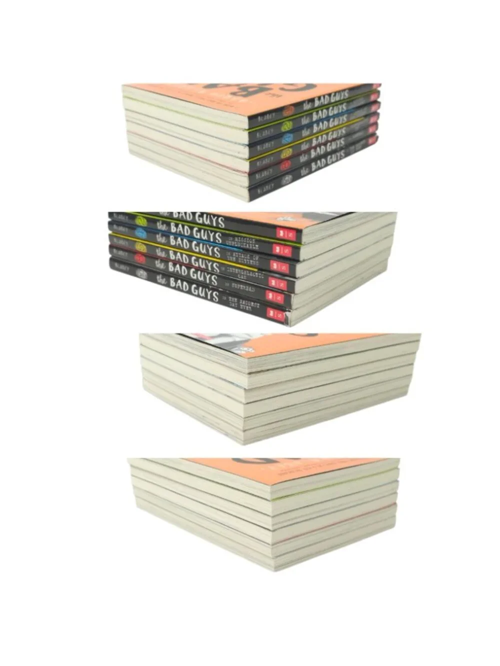 The Bad Guys Graphic Novels Aaron Blabey Paperback Scholastic Kids Book Lot Of 6